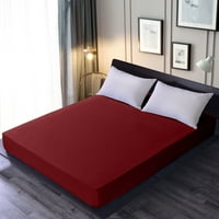 Superb listova za krevet, ugrađen, ravan, jastučnice - prozračan i mekan, duboki džep