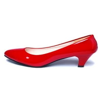 Wooblight ženske stiletto potpetice uperene cipele za prste haljine midrene pumpe za žene uredsko cipele