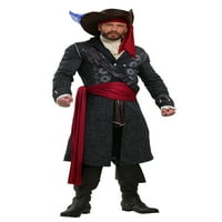 Blackbeard kostim za muškarce plus veličine