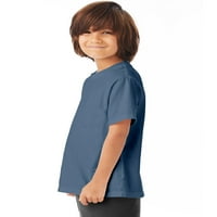 Hanes Originals Kids 'odjeća od obojene majice, pamučna slana voda L
