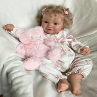 Recenrn baby lutke, realistične novorođene dječje lutke s mekim tijelom, životne rebodne bebe lutke