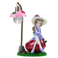 Smješna umjetnička svjetiljka Dekor voćne djevojke Noćna svjetlosna soba ukras kreativni poklon za prijatelje