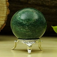 Reikiera Green Jade sfera Kamena kugla sa prstenom stalak AURA balansiranje kristalne reiki zacjeljivanje