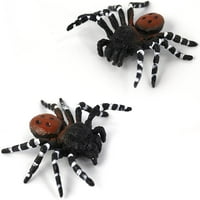 Realistične paukove figure, divovska igračka paukovo životinjski model, Halloween Borth Dekoracije