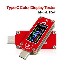 Meterk TC Tip-C Color LCD prikaz USB voltmeter Ammeter napon Trenutni metar Multimeter baterija PD punjenje