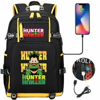 Ruksak Hunter Hunter Bzdaisy sa USB punjenjem i prelaskom pretinca za djecu za djecu Teen