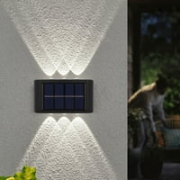 Solarne zidne svjetiljke 6ljene ograde na otvorenom palubasto staza vrt patio staza STARE Svjetla