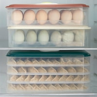 Skladište jaja Xiaobai Bo s poklopcem šuplje donje rešetke Svježa jaja kontejner za kuhinju