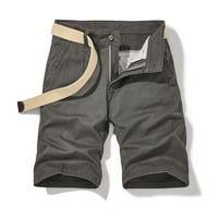 Leesechin ponude kratke hlače za muškarce Casual Titter džepova sa čvrstim zatvaračem, obrezane pantalone