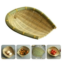 Izrađena tkana korpa domaćinstvo izvrsno bambusovo košara za povrće