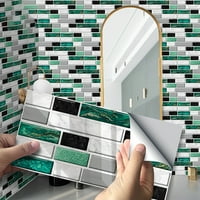 Vodootporne zidne naljepnice za pločice Kuhinja kupaonica Samoljepljiva štap na stilu cigle