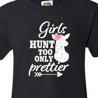 Inktastična lovačka djevojaka Love previše samo ljepše sa majicom za mlade doe i arrow