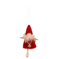 Heiheiup Božićni anđeo Ornament Božićno drvce Viseće ukras Privjesak G IFT Božićne kuhinjske ručnike