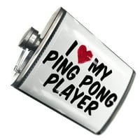 Tikvica i srce volim moj ping pong igrača