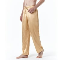 Yievt muns joga hlače čišćenje prozračnih ugodnih padžama hlača na sredini struka elastične struine