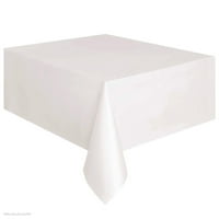 Kućni klirens, veliki plastični pravokutni stol krpa obrišite čiste partijske stolne pokrivače wh wh