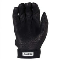 Franklin odrasli pro Classic mlb rukavice za udaranje - velika - crna crna