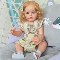 Zimtown Girl Baby Reborn Real Silikonske lutke meke djevojke Toddler Reborn Dolls Pokloni rođendane