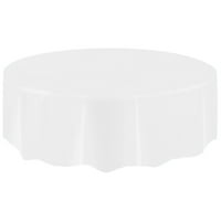 Kućni dekor Veliki kružni stol krpa obrišite čiste partijske stolne pokrivače WH stol