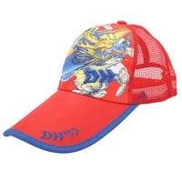 Ribolovni šeširi, muški mrežasti šeširi Duks za zaštitu od sunca za ležerne haljine plavo, bijelo, crveno