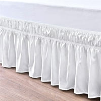 Kreveti suknja Omotajte oko 15 pad, potpuno elastični rub od prašine, ekstra mekan i luksuzan, otporan