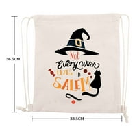 Halloween trik ili tretiranje torbe za višekratnu vješticu za višekratnu vješticu poklon bag goodie