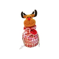 Božić božićne poklon torbe Božićni i torbe za poklon jabuka Kreativna torba Santa Snowman Candy Bag