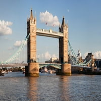 Tower Bridge, rijeka Thames, London, Engleska Poster Print