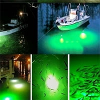 Cleariance yohome 12V LED zelena podvodna potopna noćna ribolovna svjetlost Crappie Shald Lightid kao