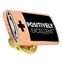 Pozitivno izvrsno motivacijsko priznanje emajl rever pin