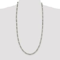 Auriga Sterling srebrni ogrlica od figaro za žene