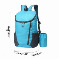 SDJMA Pješačka dnevna paketa, sklopivi vodootporan lagani putni ruksak za muškarce za muškarce koje
