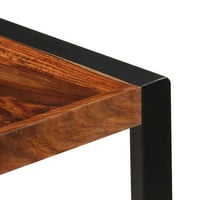 Trpezarijski stol 55.1 x27.6 x29.5 Solid Sheesham drvna kuhinja i trpezarijski stolovi