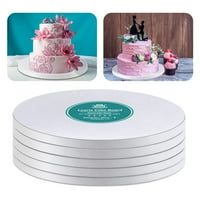 Warkul Set White Cake Board podmazao neprotivan gusta papir za kofernu tanjuru za papir, pribor za pečenje