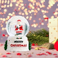 Božićni snježni globus, sjaj za poklone za djecu Santa Santa Claus S