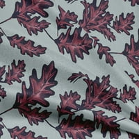 Onuone rayon lagano sivkasto plava tkanina listovi prekrivajući zalihe ispisa šivaće tkanine sa dvorištem
