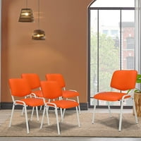 Narančasta stolica za čekaonice, PU Crkvene stolice Konferencijske sobe Stolice Smještajne stolice,
