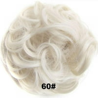 Beauty neuredna lepinja kosa za kosu s elastičnom gumenom trakom ekstenzijama sintetička ekstenzije