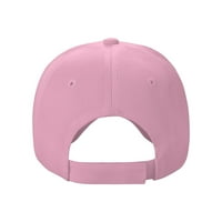 Mens & Women Hip HOP jedinstveni ispis sa licemjernim logotipom podesivim traper kapom ružičaste boje