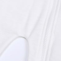 Ponude za bebe BodySuit dugih rukava novorođenčad proljeće i odjeća slatki crtani patentni zatvarač Udobne kapuljače, bijeli