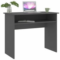Desk siva 35.4 x19.7 x29.1 Dizajnirano drvo