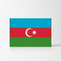 Osmjeh Art Dizajn Azerbejdžan Platno Zidno umjetnost Ispis Država Zastava Pored dnevne sobe Dorm spavaća