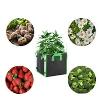 Grow Bag Professional Postrojbene torba za tkaninu s ručkom za unutarnju vanjsku vrtu, biljna torba,