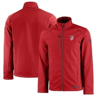 Muški sekač i Buck Red San Francisco Giants Americana Logo Evoke Eco Softshell Recyclred Full-Zip Jacket