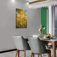 Uokvirena platna zidna umjetnost za dnevni boravak, spavaće sobe kućne umjetničke slike Ginkgo Forest
