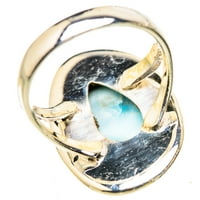 LARIMAR Veličina prstena 6. - Ručno rađena boho vintage nakit RING132850