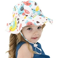 Ketyyh-Chn Toddler Sunhat Slatko Ljeto UPF 50+ Sunčani zaštitni plažni kape za dječake za mališane g