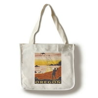 Plaža i zbiri - Depoe Bay, Oregon - LP Originalni poster