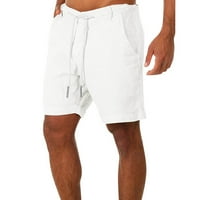 Hlače muškarci Ljetne casual fitness bodybuilding pamučni džepovi plaža Hlače hlače