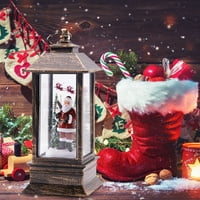 Lacyie božićni na otvorenom na otvorenom fenjer na kućnim ukrasnim visećim lampionima